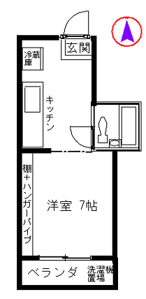 303号間取り図
