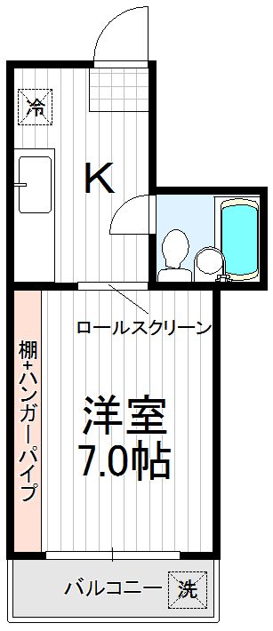 303号間取り図